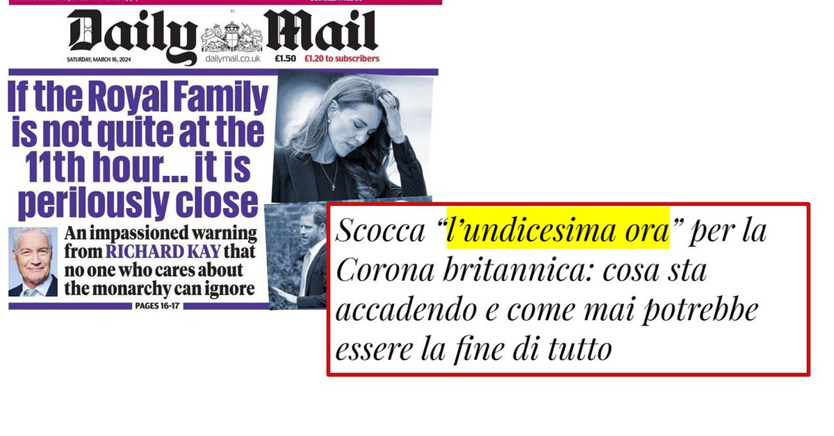 terminologia's tweet photo. Media italiani che si ostinano a usare il Daily Mail come fonte (non proprio l’eccellenza del giornalismo britannico) e traducono letteralmente espressioni idiomatiche inesistenti in italiano senza spiegarle: quanti riconoscono il riferimento a una parabola evangelica? 
1/2 ➜ https://t.co/2TgFvZHVVE