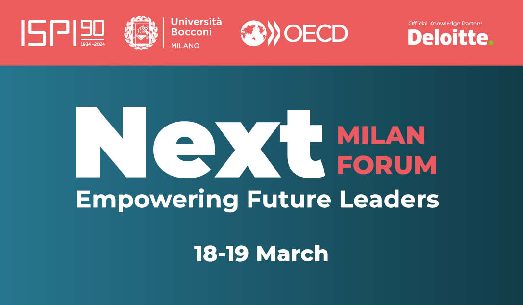 The #NEXT Milan Forum, co-hosted by ISPI @Unibocconi and @OECD is about to start. The exclusive event where Young Talents and Future Leaders will discuss global issues and crucial challenges for the future, with high-level personalities and talented peers. Find more about the