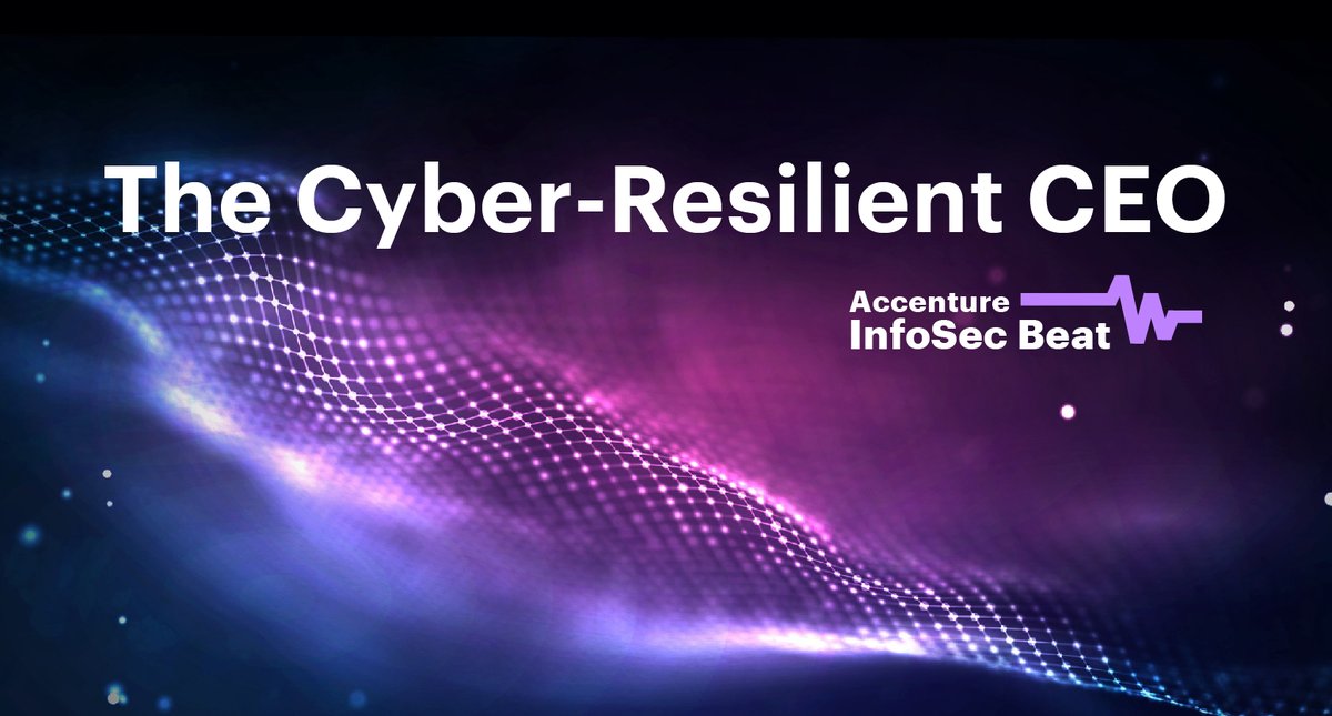 chetandeva's tweet photo. Explore key insights from #Accenture's "The Cyber-Resilient CEO" report with Accenture CISO Kris Burkhardt and Accenture Security NA lead, Harpreet Sidhu. Dive into today's #cyber challenges and practical #security actions for leaders. 

Listen now! https://t.co/VJyqhL5wJV https://t.co/dHKwfiuxwz