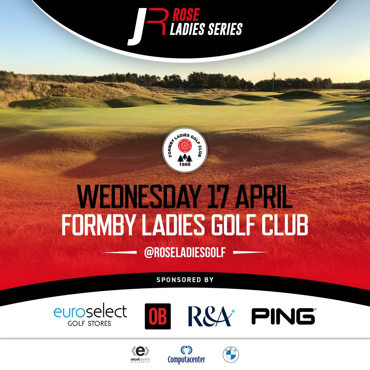 Heading to @FormbyLadiesGC for the second event of the 2024 Rose Ladies Series! It's our first time here and we can't wait to see what this magnificent venue has in store. Be sure to head to the link in our bio to register! #RoseLadiesSeries #FormbyLadies