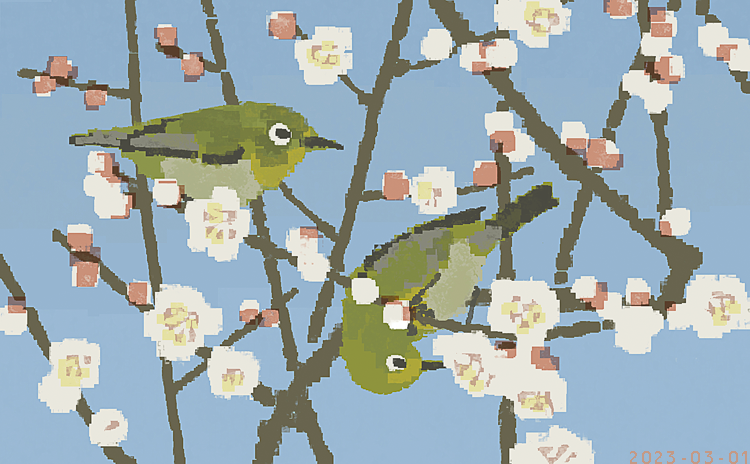 「春 」|junkumaのイラスト