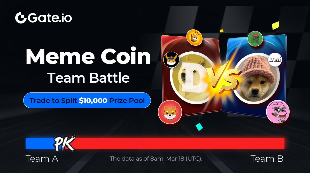 📣 Come & boost your favorite coins！ 🏆 https://t.co/8kWqgEeplL Meme Coin  Team Battle: Engage in Trading and Share a $10,000 Prize Pool! 🎁 Choose  your preferred team to win now ⬇️ 🔗