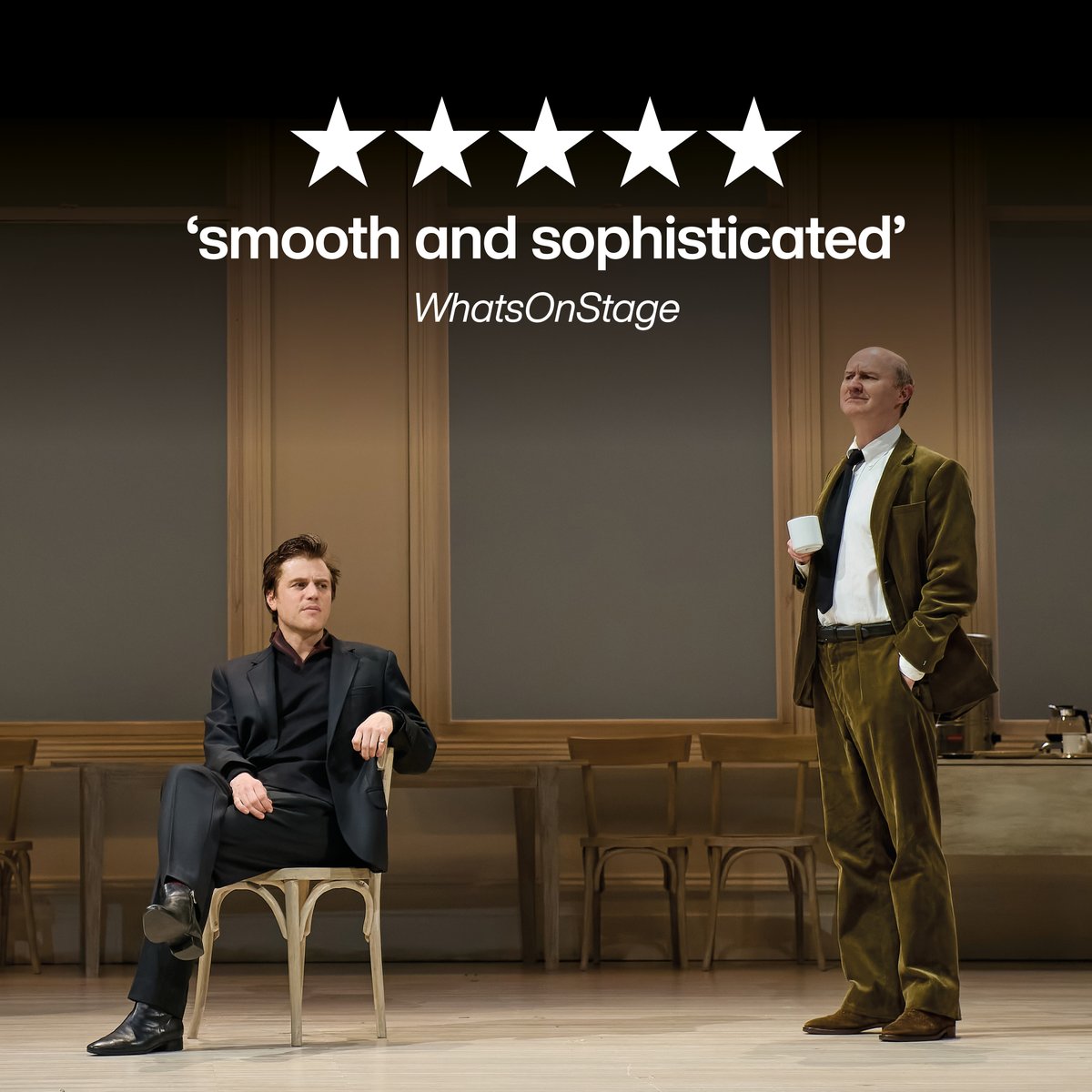 NTLive's tweet photo. This Thursday we're bringing @jackthorne's fierce and funny new play The Motive and the Cue to cinema screens worldwide! 🎭💀 https://t.co/XXhJy7UbQt
