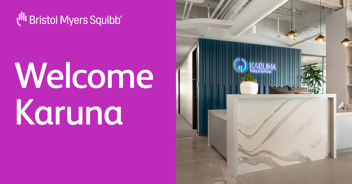 Today marks the completion of our @KarunaTx transaction. We are excited about the potential of our neuro pipeline to transform the lives of millions of patients with neurological and neuropsychiatric diseases. Read more: bit.ly/3vhZCFL