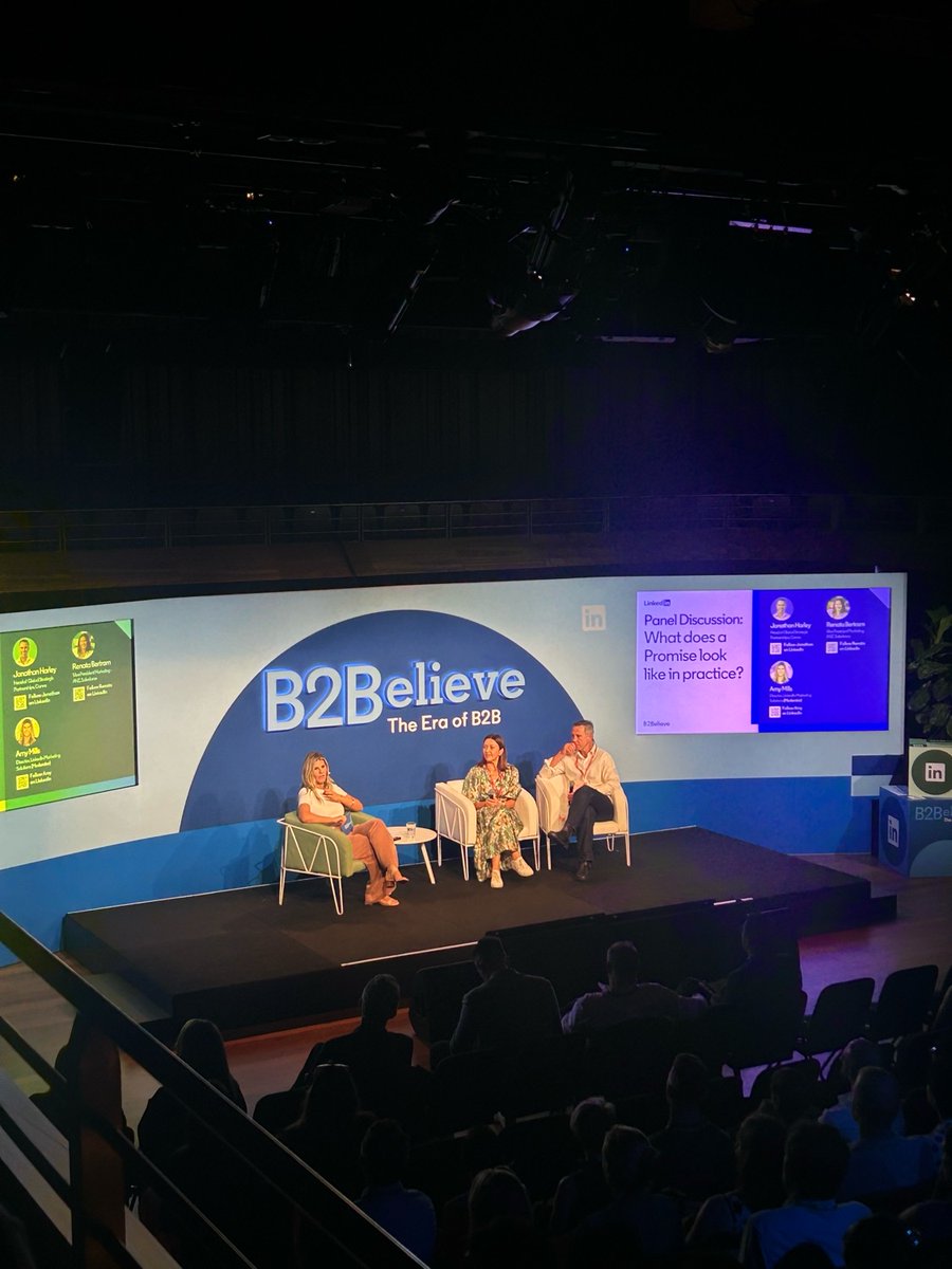 Exciting times at #B2Believe Sydney as we delved into the future of B2B marketing! 🚀 As a certified LinkedIn marketing partner, connecting and collaborating with B2B marketers and businesses was incredibly rewarding. Let's continue to innovate and collaborate, shaping the…