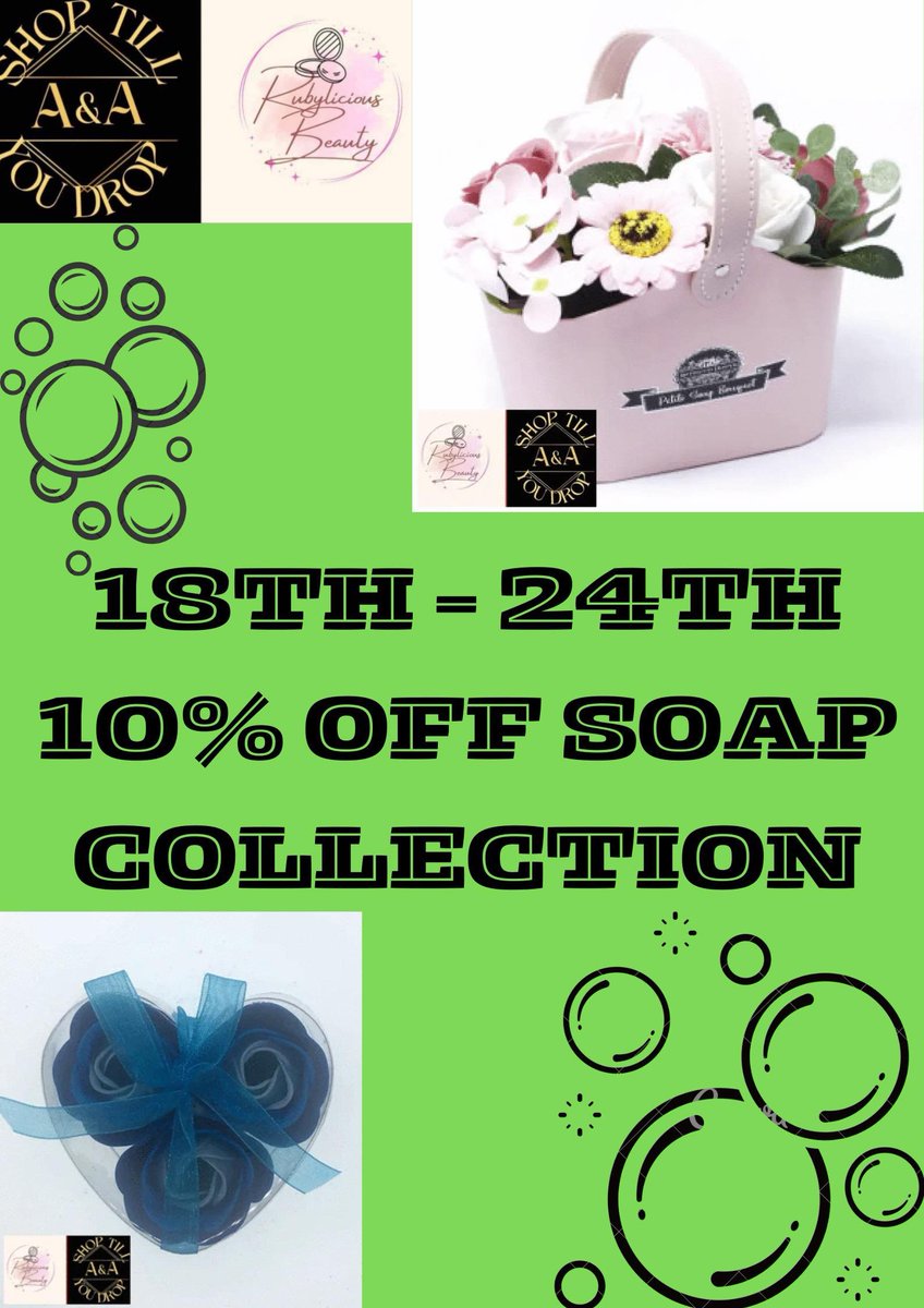 StDenise81150's tweet image. Deals for 18th - 24th

rubyliciousbeauty.myshopify.com/?ref=Terrileigh

#dealsoftheweek #rubyliciousbeauty