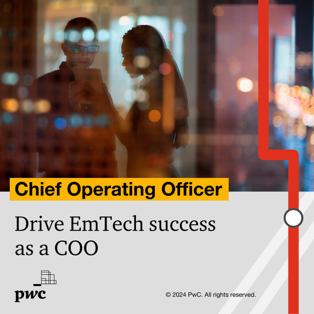 Jboyle001's tweet photo. Compared to other executives, COOs are more likely to express concerns about measuring EmTech's return on investment (ROI) and its impact on the workforce. Learn why in PwC’s 2023 Emerging Technology Survey. https://t.co/fX6ZyD32ft https://t.co/WyngufEp4h