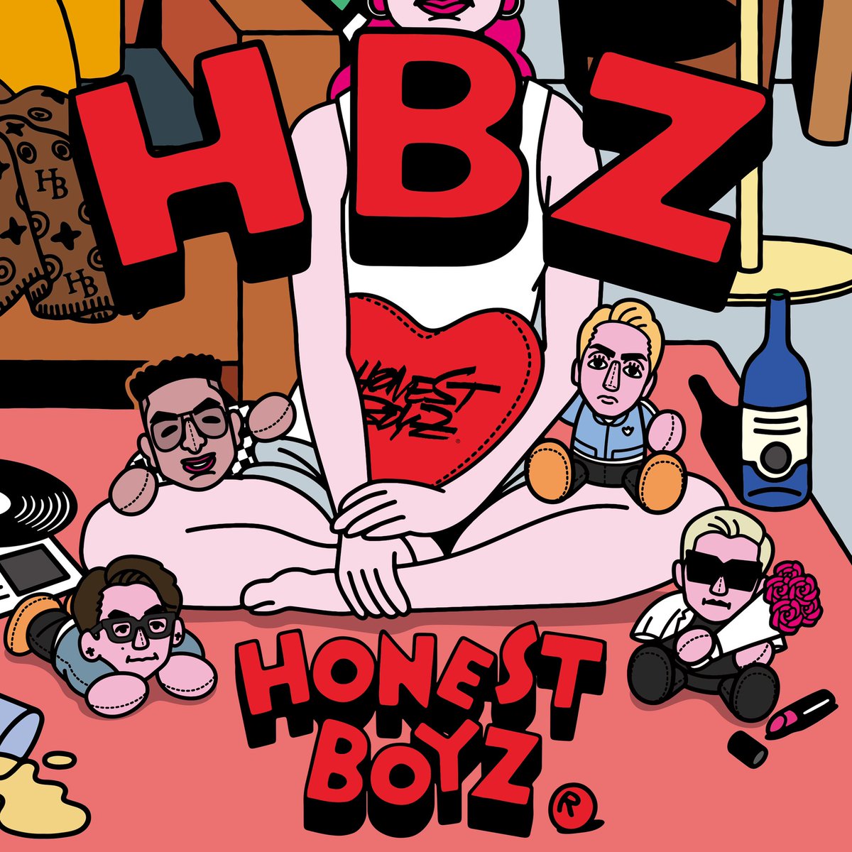 𝗛𝗢𝗡𝗘𝗦𝗧 𝗕𝗢𝗬𝗭®︎ 1st ALBUM「HBZ」 2024.3.20 Release 多数の