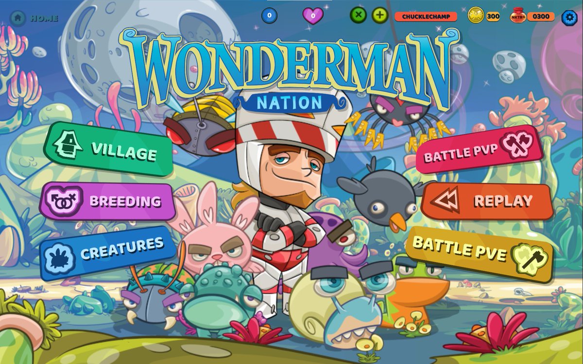 Prepare for the first Wonderman Nation game release. The first version will include: Creature release Plot release Food release Breeding Pinball Leaderboards ARE YOU READY?🔥 $WNDR