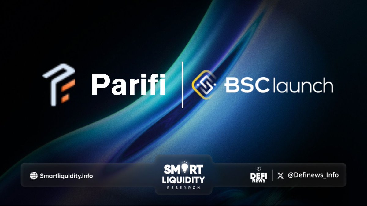 🌬 @BSClaunchorg has been partnered with @0xParifi 

🌬 #BSCLaunch and #Parifi collaboration will drive forward the evolution of perpetual contracts and redefine the landscape of #DeFi engagement within the crypto community

🔽 VISIT
t.me/Bsclaunchchann…
#Definews