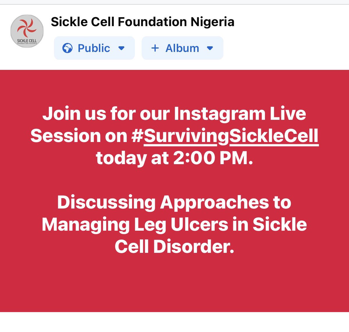 Sickle Cell Foundation Nigeria (@sicklecellnig) on Twitter photo 2024-03-18 12:52:22
