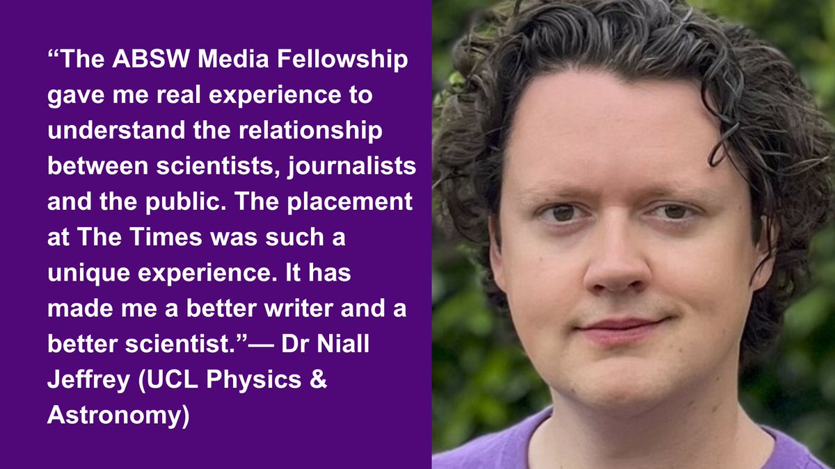 Are you a @UCL scientist, clinician or engineer collaborating internationally? Do you want first-hand experience reporting at a media outlet such as the @guardian or @thetimes? Apply for an @absw Media Fellowship! Deadline 7 April. Find out more: ucl.ac.uk/global/funding…