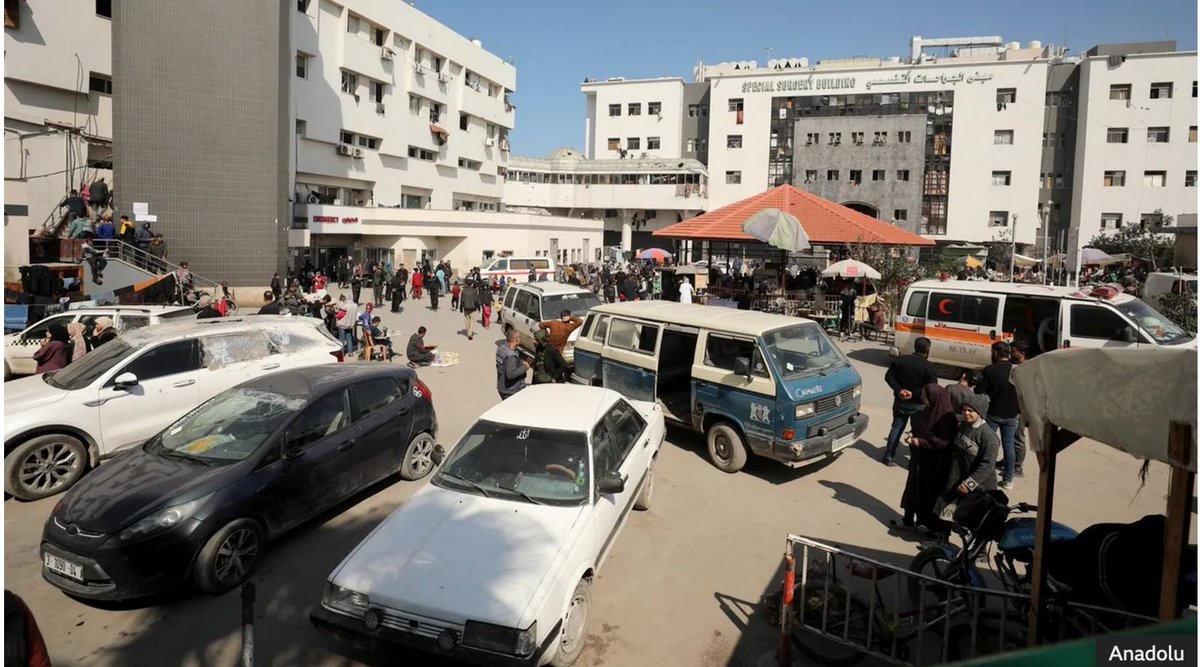 AlanRMacLeod's tweet image. Israel has just arrested an entire Al Jazeera team that was reporting on their attacks on the Al Shifa Hospital in Gaza City. 🇵🇸
The pattern is clear: first they bomb the hospital, then they silence those documenting their war crimes.