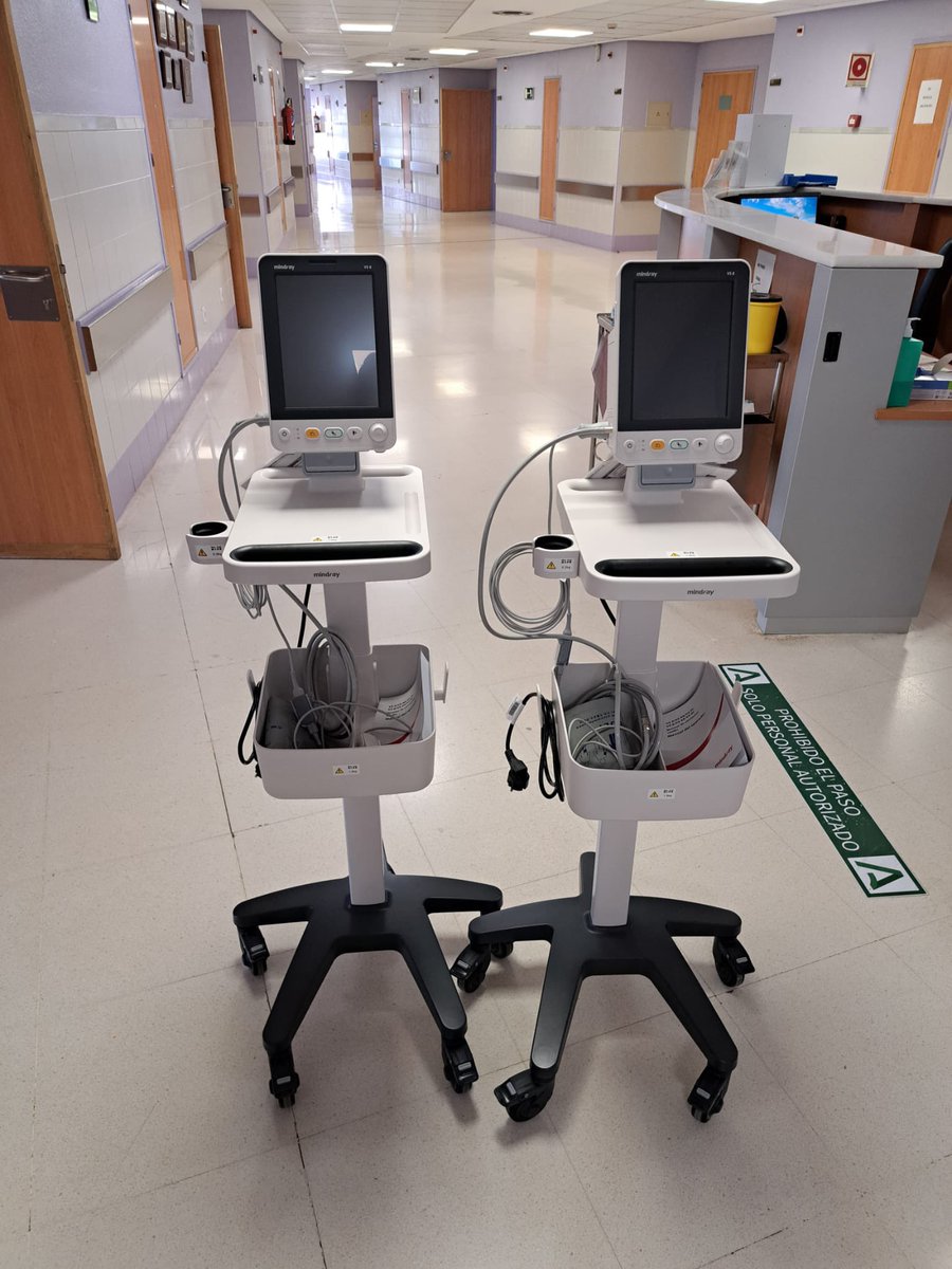 SaludNorteMalag's tweet photo. Nuevos monitores de contantes para el Servicio de Medicina Interna.
#Inversión #Equipamiento #Mejora #HospitaldeAntequera #RenovaciónObsolescencia #ASNMAvanza https://t.co/errAYTlXCY