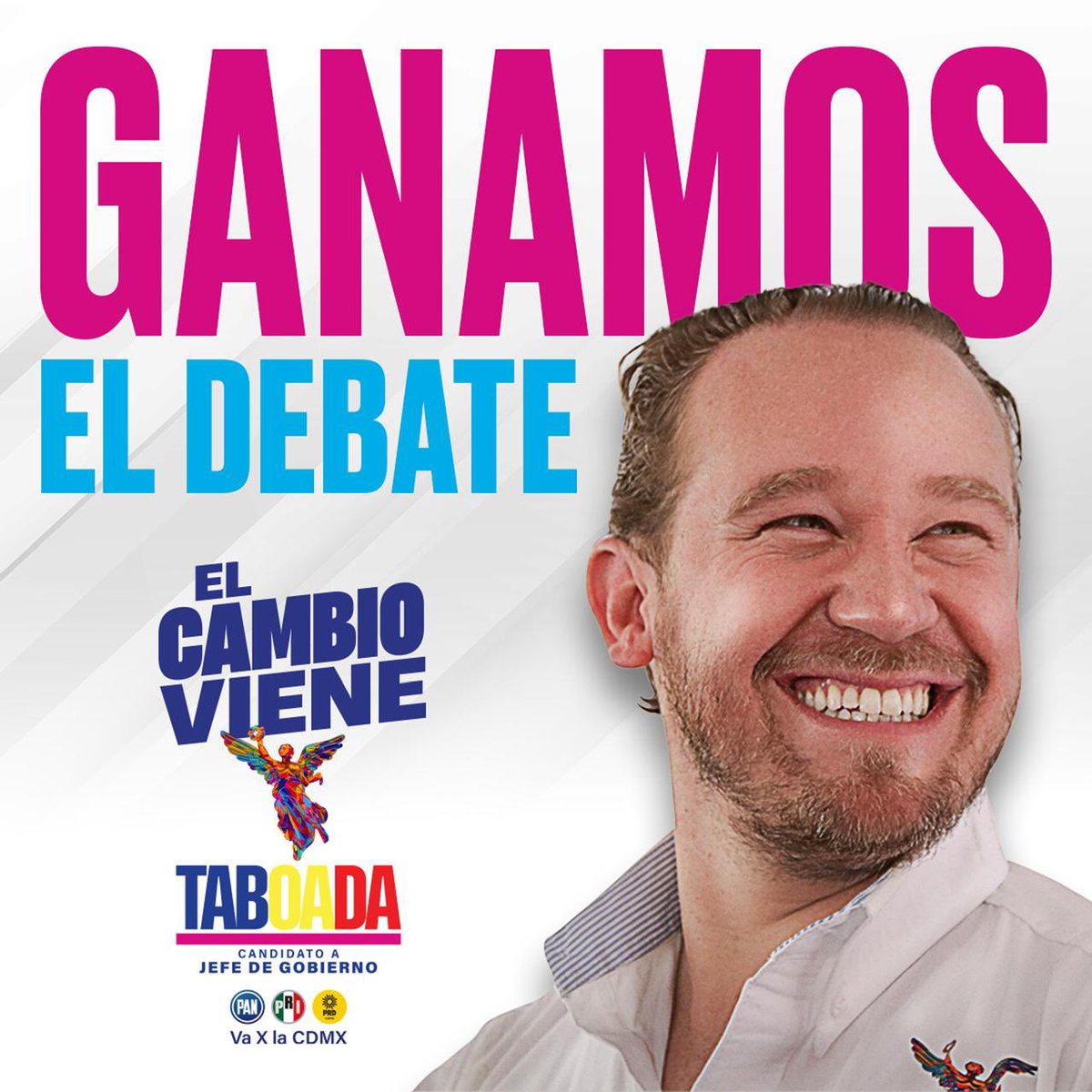 @hdemauleon Se sabe quién ganó! #ElMomentoTaboada #YaSeVan #DebateChilango