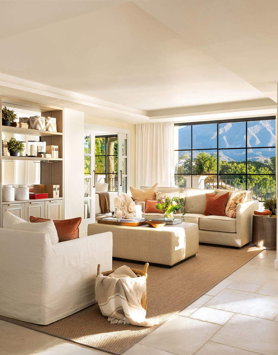 ElMueble's tweet image. Estos son los salones más bonitos que verás en nuestro número de marzo. ¿Con cuál te quedas?