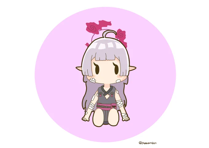 ぬいぐるみテイストシュロちゃん#ブルアカ 