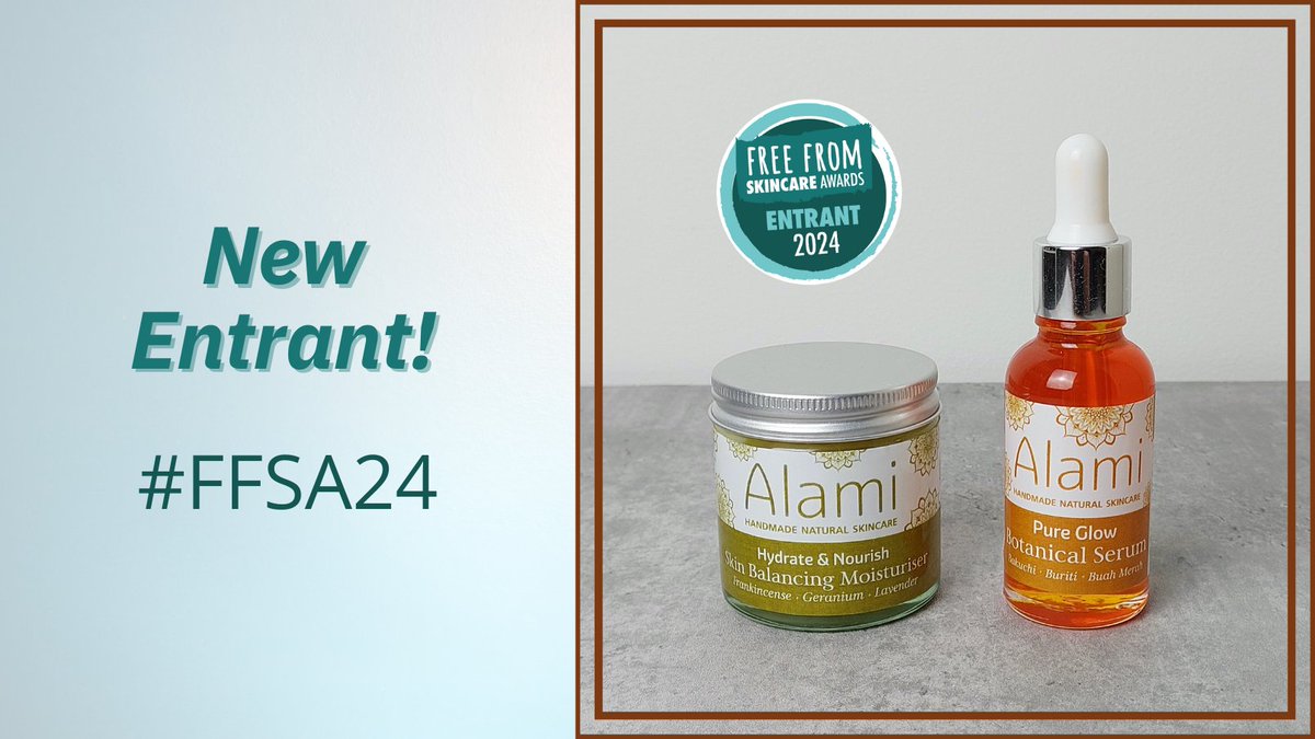 Delighted to welcome back previous double medal-winners @alami_skincare! #FFSA24