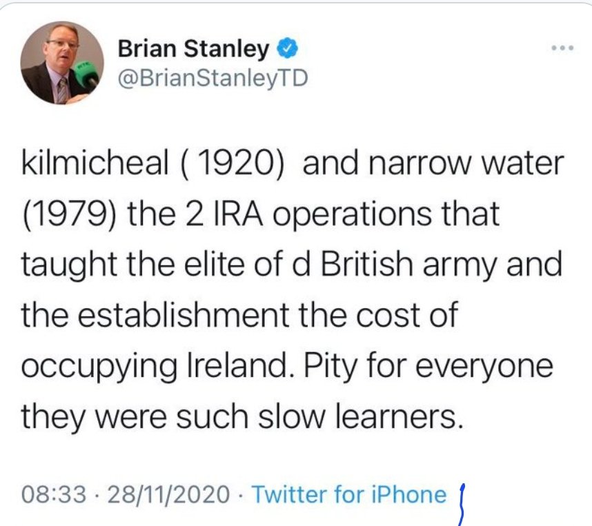 #PeaceProcess It's time to move on.
From time to time, the bar stool heroes (usually anonymous) condem my service in the #RoyalIrishRangers but never refer to my service in @defenceforces. I believe Ireland is tired of this nonsense. The link below is to a speech I gave on the