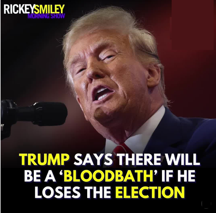 📍Donald Trump made strong statements at a rally in Vandalia, Ohio, expressing that there would be dire consequences if he is not re-elected in November

#RSMS #RickeySmileyMorningShow