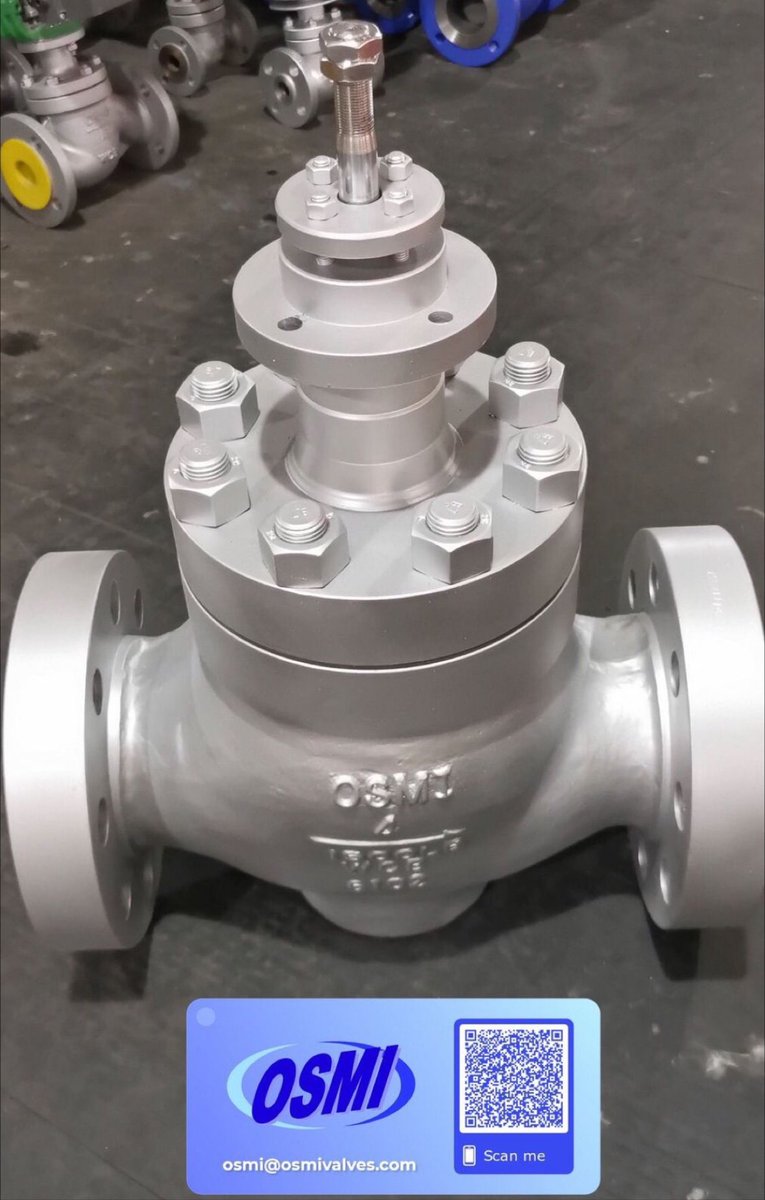 OSMI labyrinth cage control valves.
4" class 1500.
Testing the m³/h to pressure graph available.
Be free to ask information to our engineers.
osmi@osmivalves.com