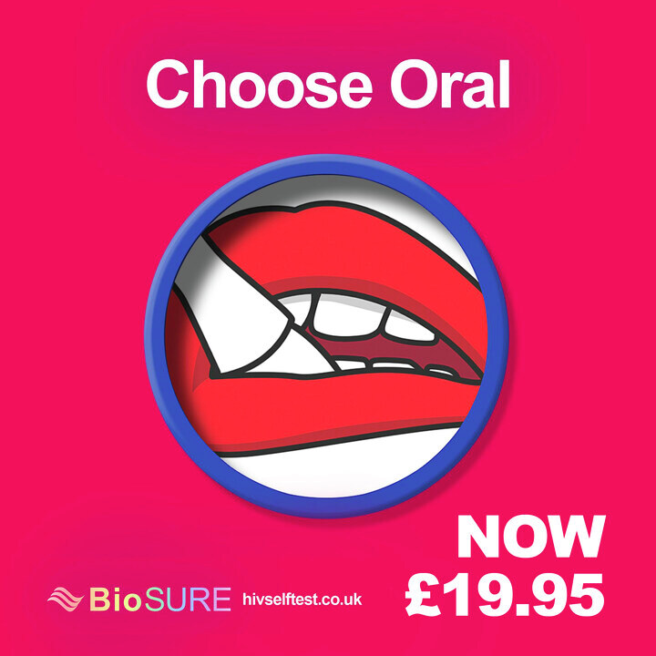 #ChooseOral An easy and pain free swab of your gums and you #KnowYourStatus in minutes. No blood needed! OraQuick HIV Self Test £10 off - Only £19.95 #BeBioSure #GetTested #TakeControlOfYou #EndHIV kont.ly/e971b4a8