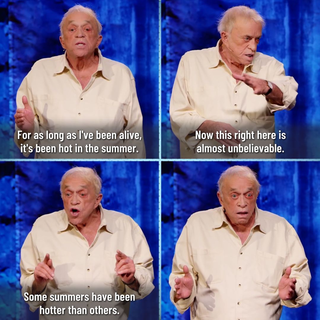 Get ready for "news" about it being two degrees hotter in the summer. 

#jamesgregory #standupcomedy #summer #warmweather