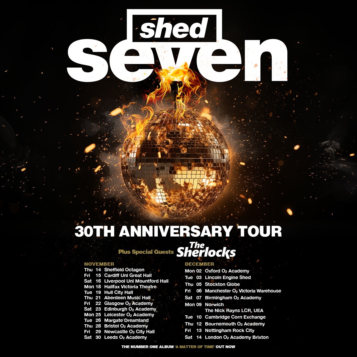 Charleshutchpr1's tweet photo. Shed Seven to finish chart-topping 30th anniversary with November and December tour. When do tickets go on sale?
https://t.co/xVrG2wyMaO
@shedseven @Ricktw1tter @TheSherlocks @JackSavoretti @Sugababes #LeedsO2Academy #HullCityHall #VictoriaTheatreHalifax #SheffieldOctagon #York https://t.co/KtmshlDfts
