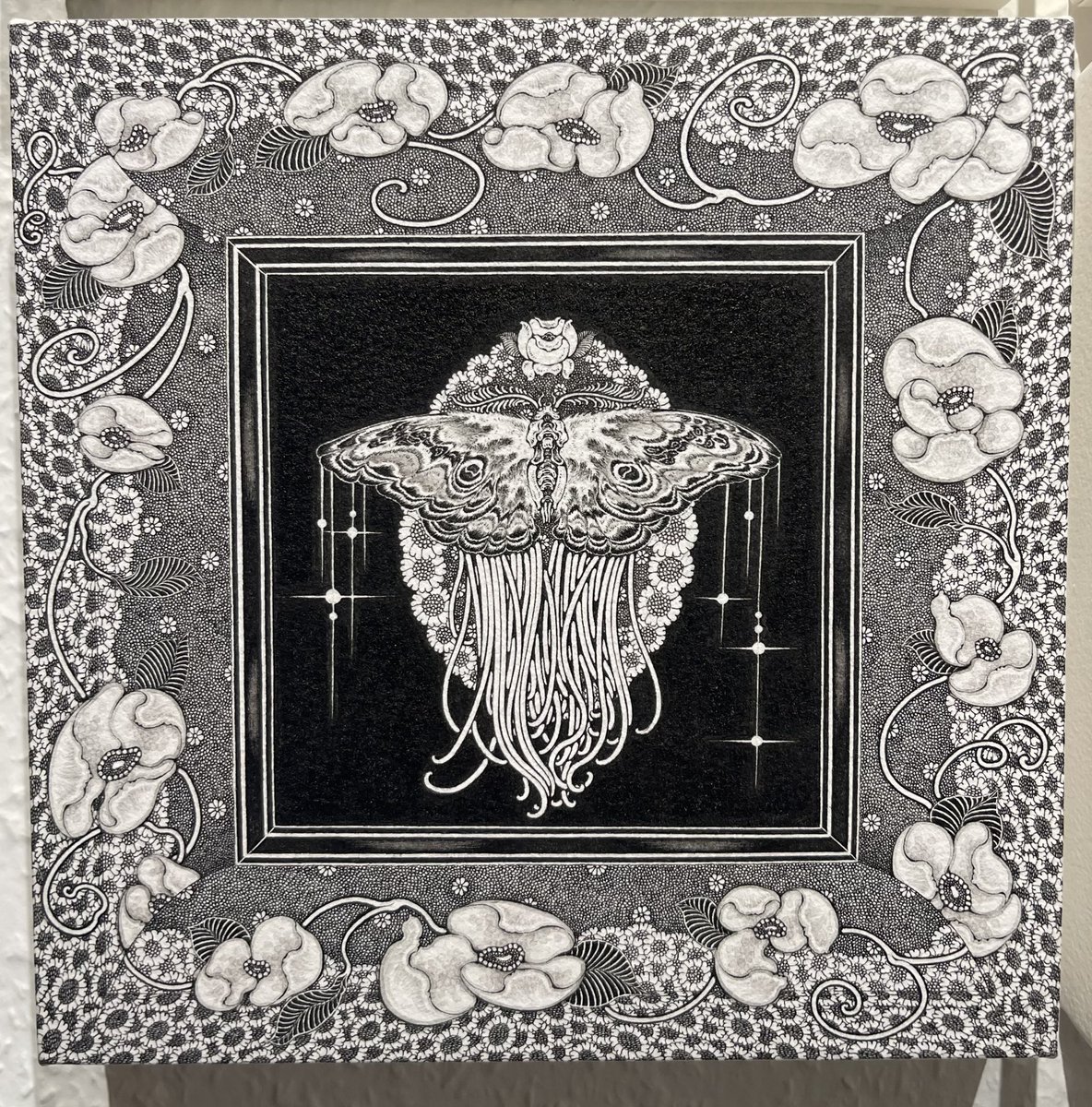 ましもゆきさんの作品が家にやってきた〜*\(^o^)/*毎日目に触れられる喜びたるや。