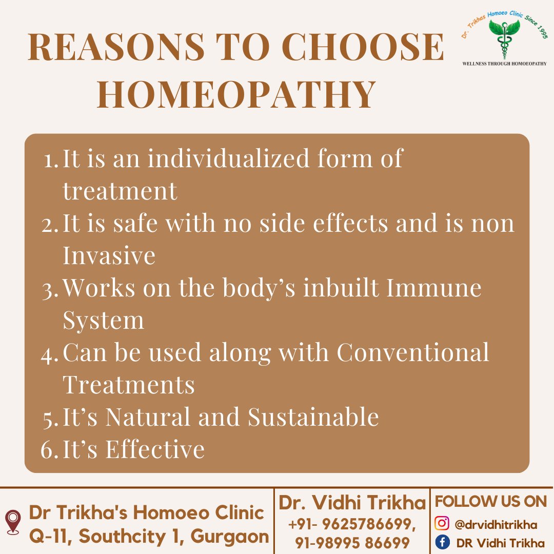 Homeopathy is a natural form of complementary medicine which encourages the body to heal itself 💚 It has been practiced worldwide for over 200 years and is the second largest system of medicine in the world today. #homeopathy #homeopathyheals #homeopathyworks #homeopathic