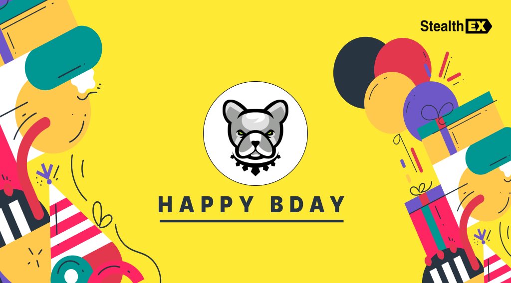 StealthEX_io's tweet photo. Happy birthday to you! 🥰🎉

Today @BscPitbull celebrates its 3rd birthday and StealthEX team wishes this amazing project all the luck and prosperity 🪄

#PitArmy let’s make some noise and bring $PIT to the Moon! 🚀 https://t.co/vb308Qu4FF