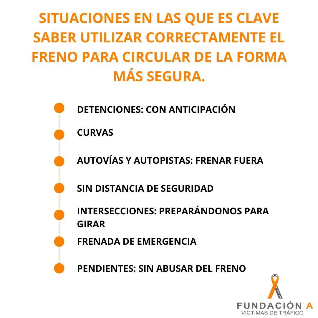 FA_VictimasTraf's tweet photo. ¿Dominas el arte de frenar correctamente al conducir? 

Ver artículo completo ➡️ https://t.co/sMJxtPcTNt 

Fundación A Víctimas de Tráfico 🧡

🌐 https://t.co/vtKEa23R5z

#fundaciónA #víctimasdetráfico #SeguridadVial #ConducciónResponsable #Frenos #ConducirSeguro
 #seguridad https://t.co/DnrskFYUtd