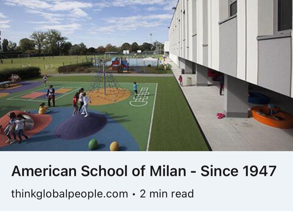 ✨IESF Featured School✨ The @ICSMilan is an independent, co-educational college preparatory day school with a state-of-the-art campus located south of #Milan. The school’s mission is an IB World School offering the Diploma Program since 1983. lnkd.in/euivexRm #iesf