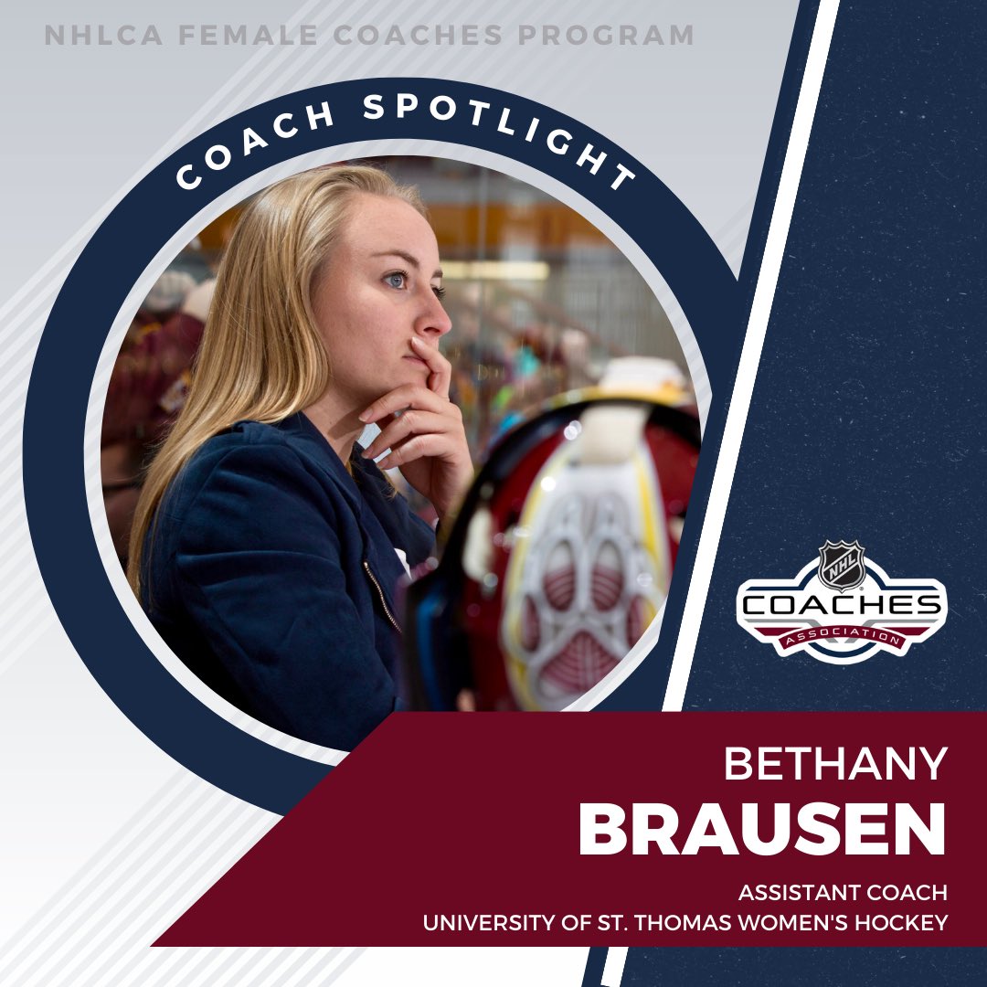 Let's all take a moment to spotlight some of the exceptional coaches in <a href="/NCAAIceHockey/">NCAA Ice Hockey</a> who are helping their student-athletes reach their goals both on and off the ice.

Meet these members of the #NHLCA Female Coaches Program at bit.ly/3tHD8gp