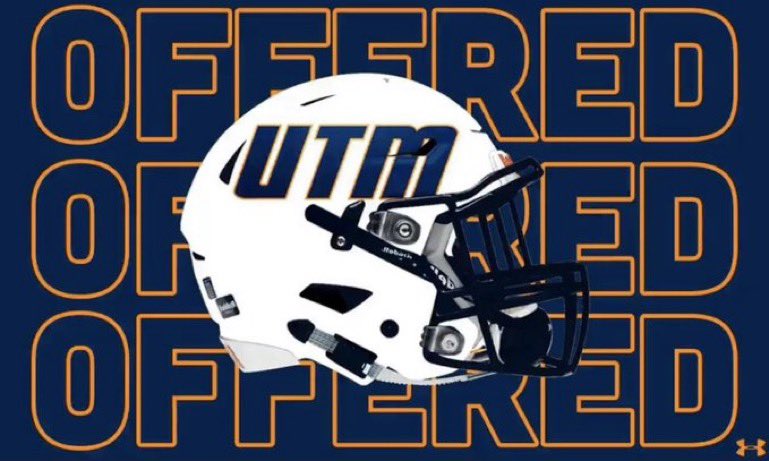 After an great conversation with @CoachAClifton I am blessed to receive another d1 offer from UT Martin university 🟠🔵 @CSmithScout @CoachCSmithBHS