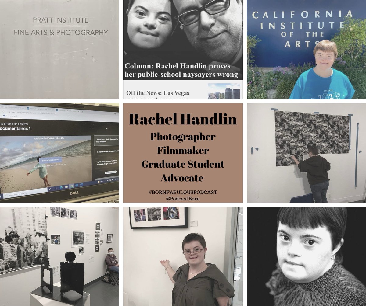 1/@jayhandlin In honor of World Down Syndrome Day which is coming up on 03/21/24: This is Rachel Handlin. Photographer. Filmmaker. Graduate student. Advocate. Rachel is the first person with Down syndrome to graduate with a Bachelor of Fine Arts Degree from the prestigious...