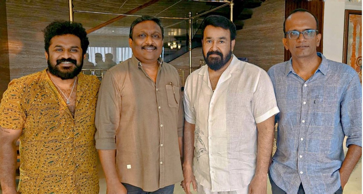 #Mohanlal - #TharunMoorthy - #MRenjith Film shoot starts this April 🎉

#L360 #RajaputhraFilms