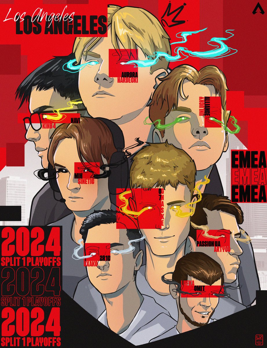 THE 8 EMEA REPRESENTATIVES FOR THE <a href="/PlayApexEsports/">Apex Legends Esports</a> LAN IN LA.

- <a href="/hxrdecki/">Hardecki</a> - <a href="/AuroraApex_GG/">Aurora Apex</a> 
- <a href="/KlND4_/">GN KIND4</a>  - <a href="/natusvincere/">NAVI</a> 
- <a href="/JustxUnlucky/">Alliance Unlucky 🌹</a> - <a href="/theAllianceGG/">Alliance</a> 
- <a href="/SineticApex/">FaZe Sinetic</a>  - #MIH
- <a href="/Gnaske_Lone/">Gnaske</a>  - #o7
- <a href="/Artyco11/">Artyco</a>  - <a href="/PassionuaGG/">PassionUA.gg</a> 
- <a href="/UxakoTTV/">NAVI Uxako</a> - <a href="/2R1CApex/">2R1C</a> 
- <a href="/PanLufka/">Lufka</a> - <a href="/OMiTGG/">OMiT</a>