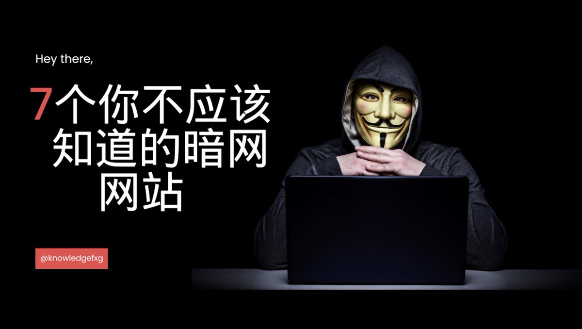 knowledgefxg's tweet photo. 7个你不应该知道的暗网网站⬇️ https://t.co/GaGZXaQfVu