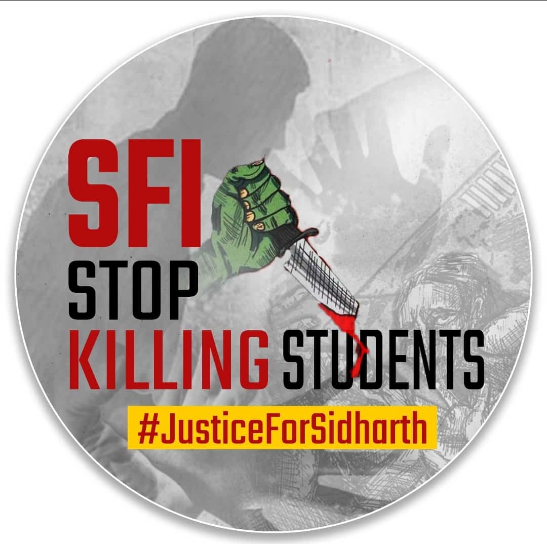 AbvpDindoshi's tweet photo. Deconstructing the life of a student is the biggest crime, and if it is done by ragging, harassing, and beating brutally, then it is a sin, of course. The whole student society is demanding #JusticeForSidharth. https://t.co/Mr5CGqFIsz