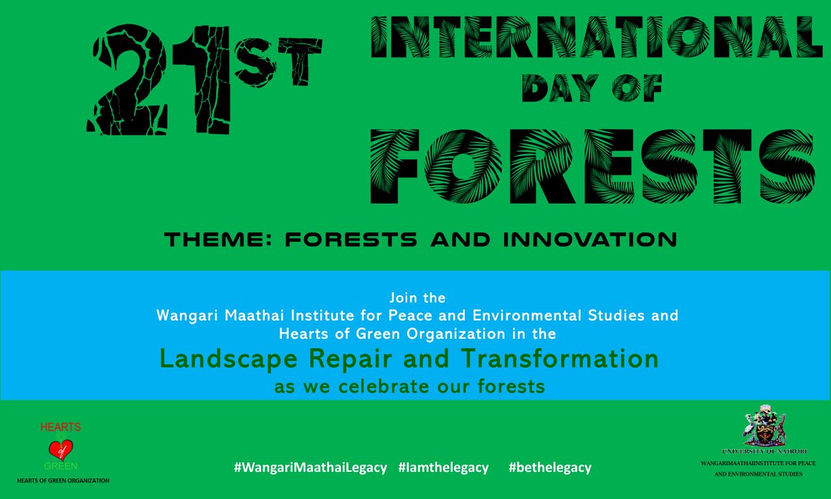 HeartsOfGreen's tweet photo. International day Of forests. 21st March 2024
Theme: Forests and Innovation
#InternationalDayOfForest
#forestsandinnovation
#landscaperepair
#iAmTheLegacy
#BeTheLegacy https://t.co/6sey3MoBKH