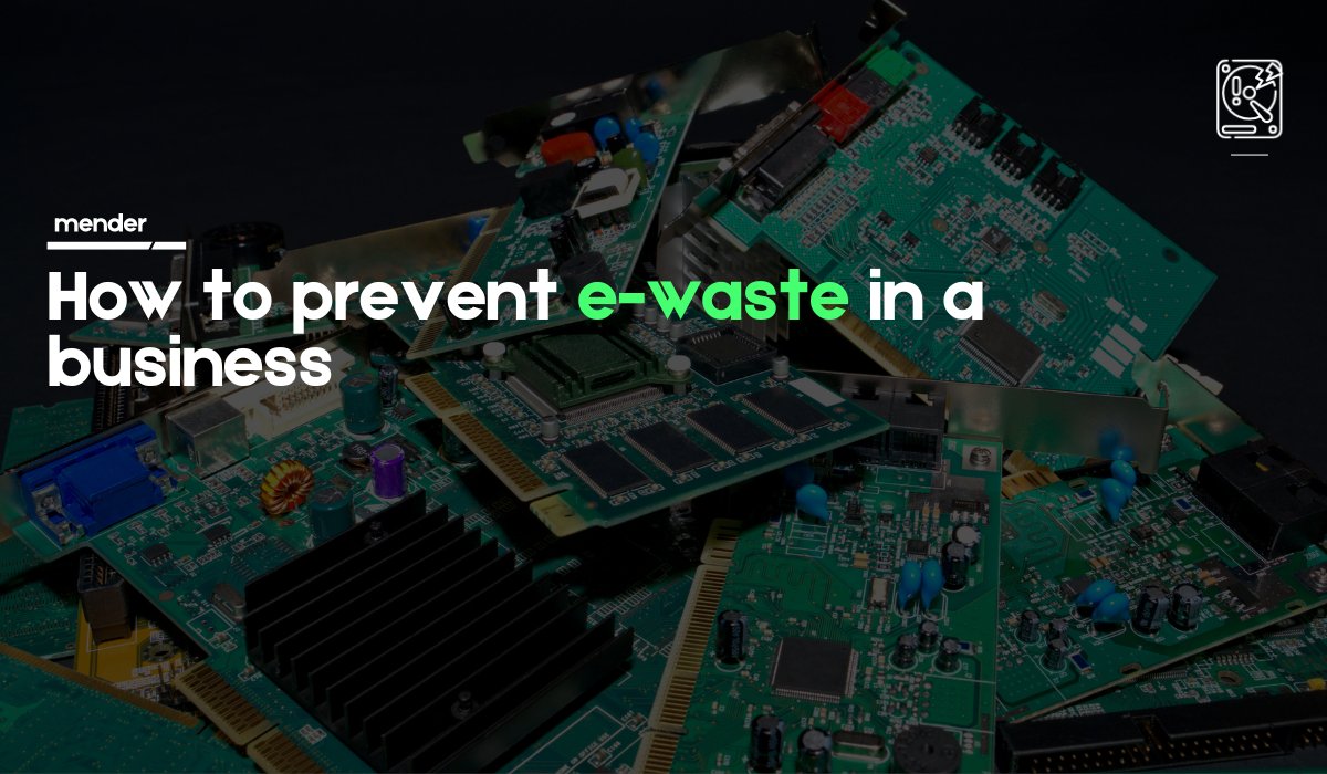 Our reliance on electronic devices and IT infrastructure is ever growing. As we embrace the latest tech, we can't ignore the growing problem of electronic waste.

Find out how we can tackle this issue
withmender.com/news/prevent-e…

#IndustryInsights #EWaste #BusinessWaste