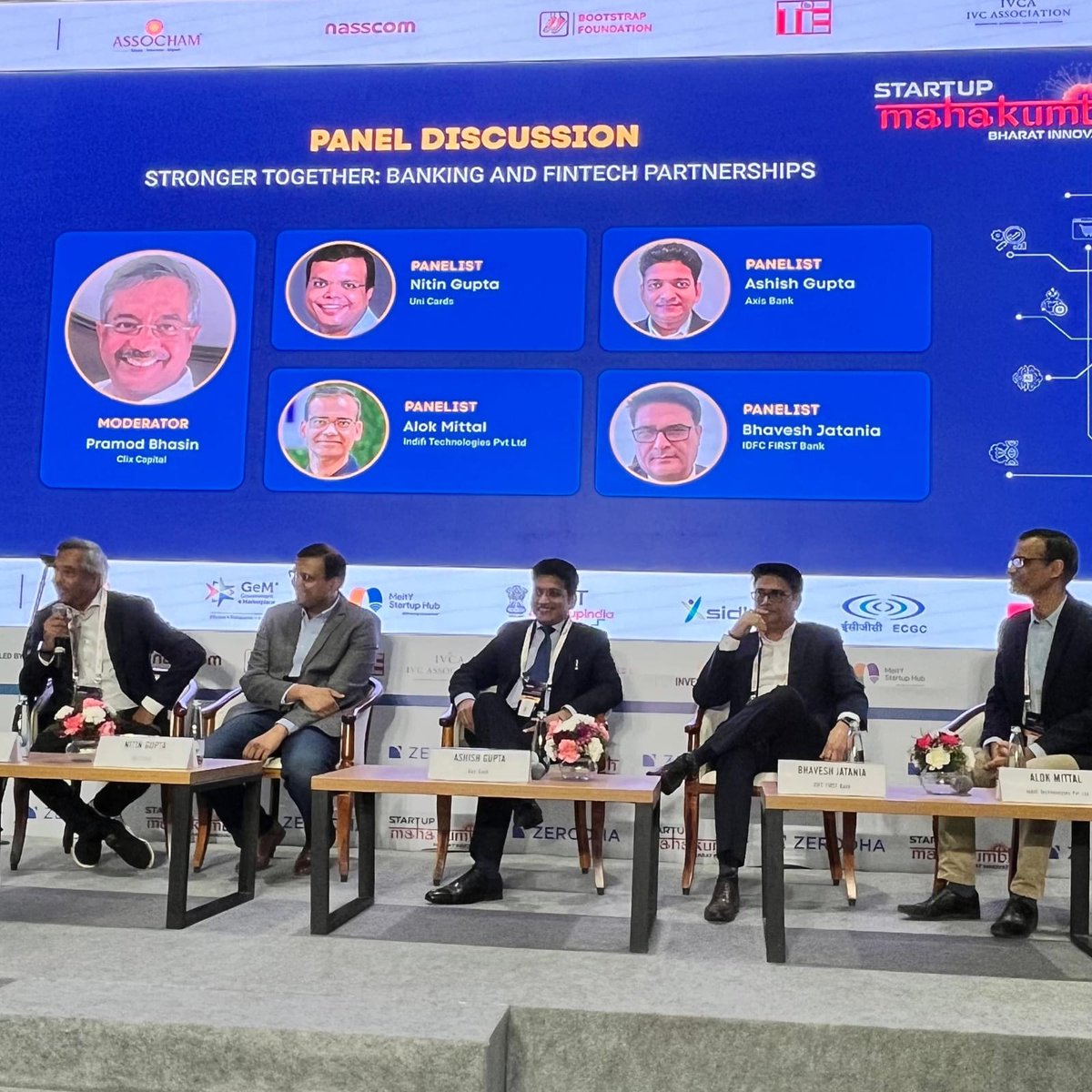 IDFCFIRSTBank's tweet image. Mr. Bhavesh Jatania, Head - Startup Banking, IDFC FIRST Bank, joins the thought provoking panel discussion about the intricacies of banking and fintech sector in India.

#AlwaysYouFirst #IDFCFIRSTBank #FIRSTWings #StartupBanking #Startup