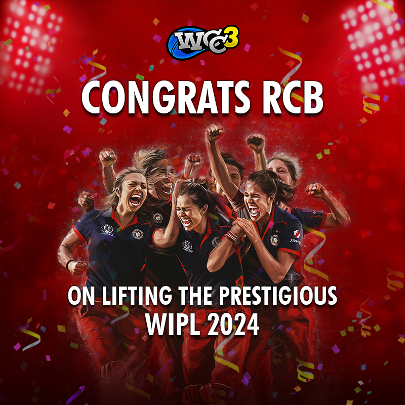 Great show by the team. Way to go RCB! Play WCC3: wcc3.onelink.me/dToA/v23xfqgv #PlayBold #ನಮ್ಮRCB #SheIsBold #WPL2024 #cricketfans #cricketfamily #thebestneverrest #worldcricketchampionship3 #cricketchampionship