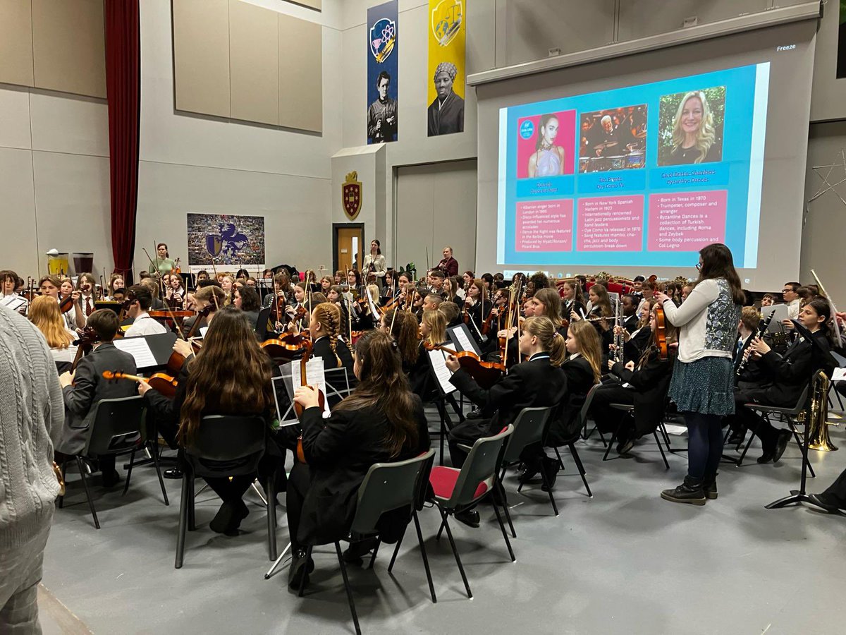 🎻 We’re in Bedworth today for the seventh of our MiSST Together Days! 🎺 Fantastic to have students from <a href="/NCSBedworth/">Nicholas Chamberlaine School</a> <a href="/BarnsleyAcadem1/">Barnsley Academy</a> and <a href="/TMAkirton/">Thomas Middlecott Academy</a> together for a day of music making and the opportunity to make new friends! 🎶🤝
#MusicEducation #MakeMusicTogether