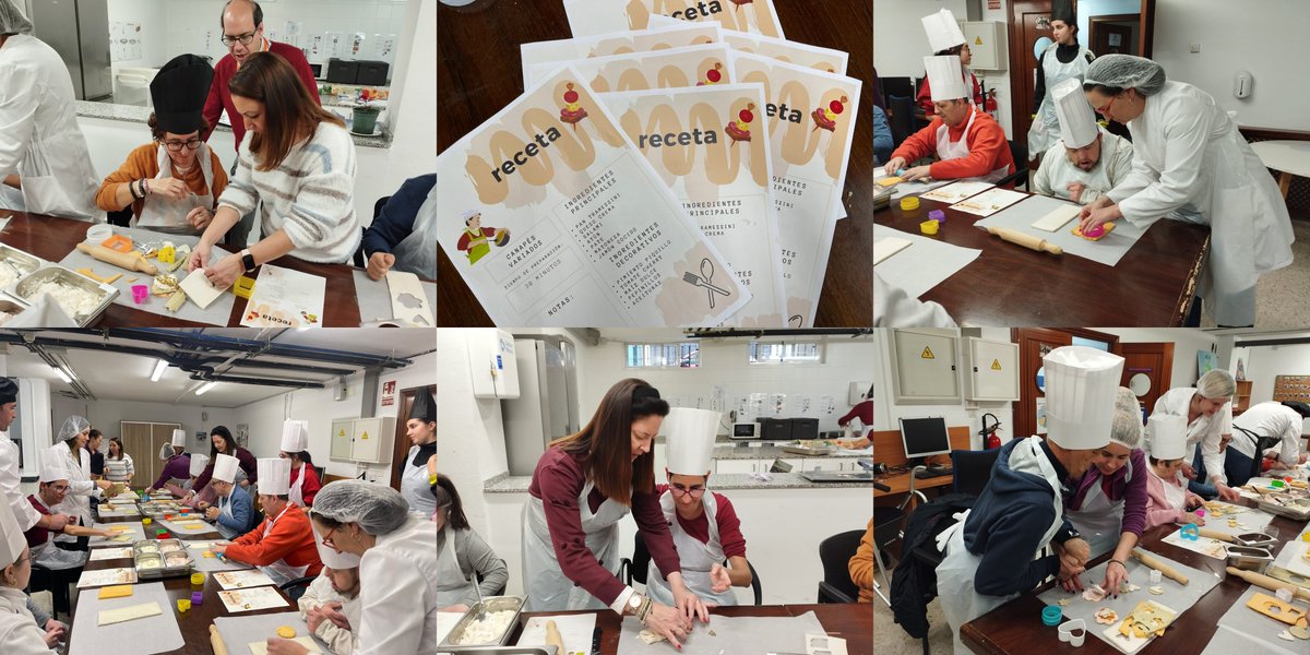 HospitalariasGr's tweet photo. Taller de canapés. 😋💬 Los residentes de #Realidad2001 viviendo una experiencia inolvidable que fortalece nuestra comunidad hospitalaria.
💪👩🍳👨🍳 ¡Gracias a COMERTEL Aramark por su compromiso con la integración y el bienestar! ❤️
Conoce el taller 👉🏽 https://t.co/dyGYccaSVV https://t.co/DWjUthNPp0
