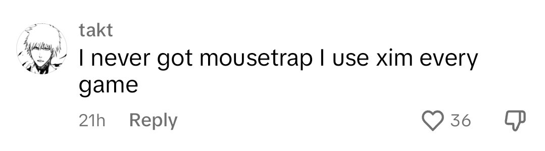 Ex_StreamX's tweet image. So from what it looks like... legit controller players are getting mousetrap and xim users aren't...
What a way to fuck that up r6 🤡
That's a HUGE L imo. Pushing away legit players even more than before