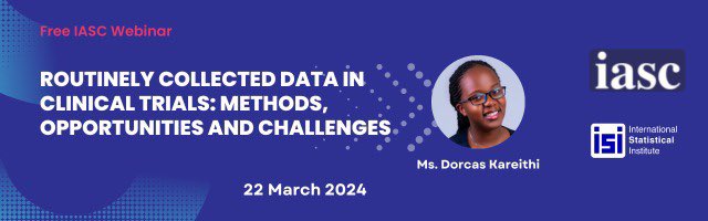 deeRsquared's tweet image. If you are curious about how #routinelycollecteddata can be incorporated in clinical trials, and the statistical considerations that need to be made, join me on Friday at 2pm GMT

us06web.zoom.us/webinar/regist…