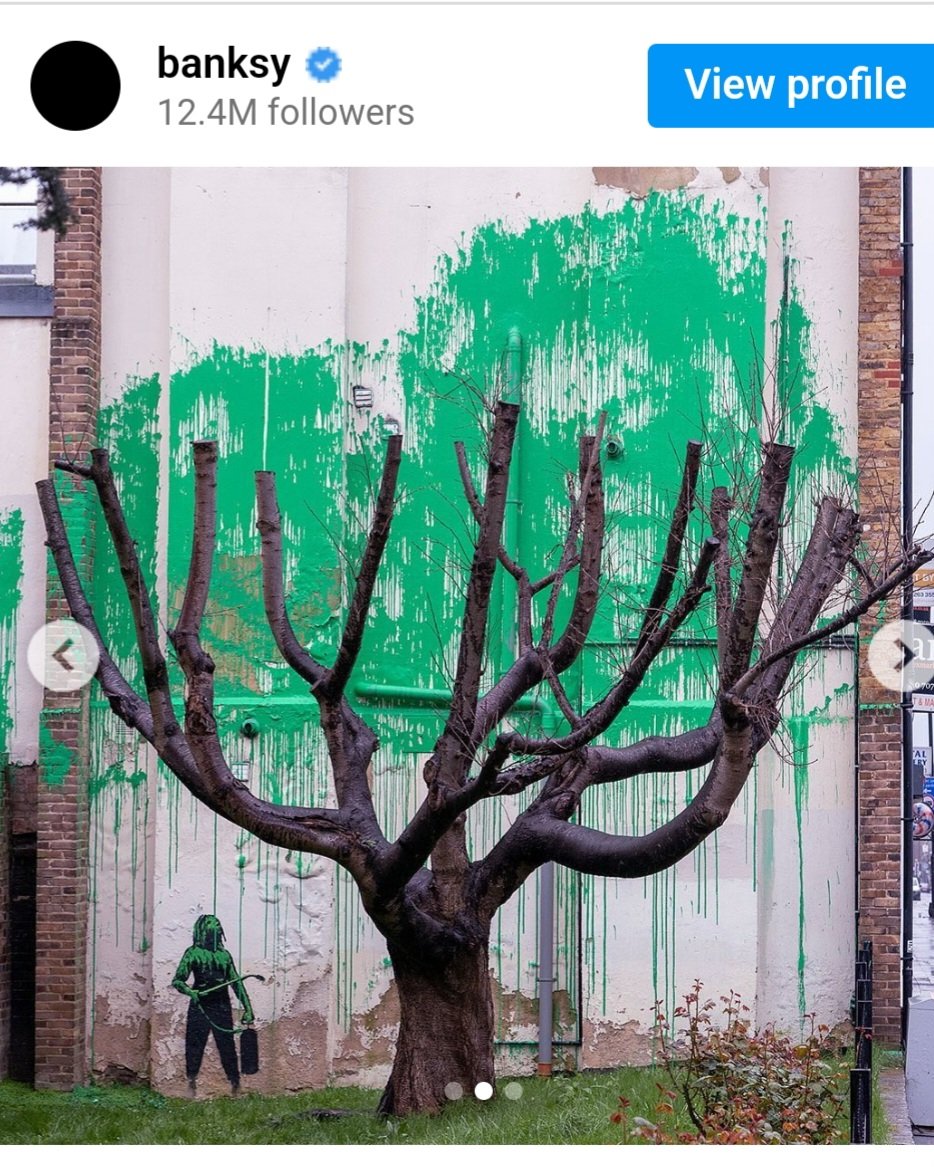 Can we all agree #Banksy is #Kate?