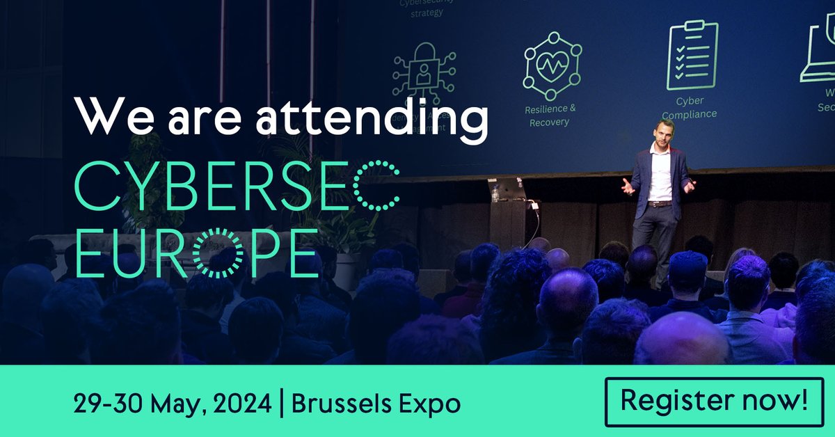 📣 Join us at Cybersec Europe 2024! 📅 Mark your calendars for May 29-30! We are preparing something special for Cybersec Europe 2024 🔗 Register here: events.jaarbeurs.nl/cyberseceurope…